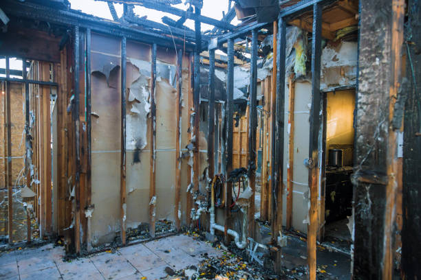 Professional Soot Cleanup technician working in Riverton, UT